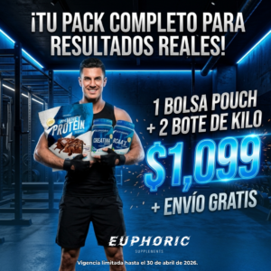 1 BOLSA POUCH + 2 BOTES DE KILO